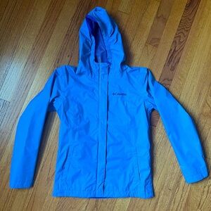 Columbia rain jacket, youth medium